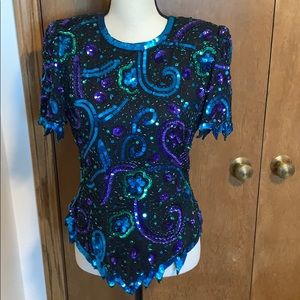 Laurence Kazar vintage top